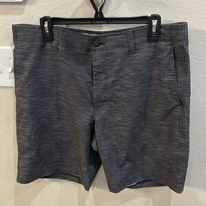 Callaway Golf Shorts Gray w/Front and Side Pocket, Button Front, Men's Size 36